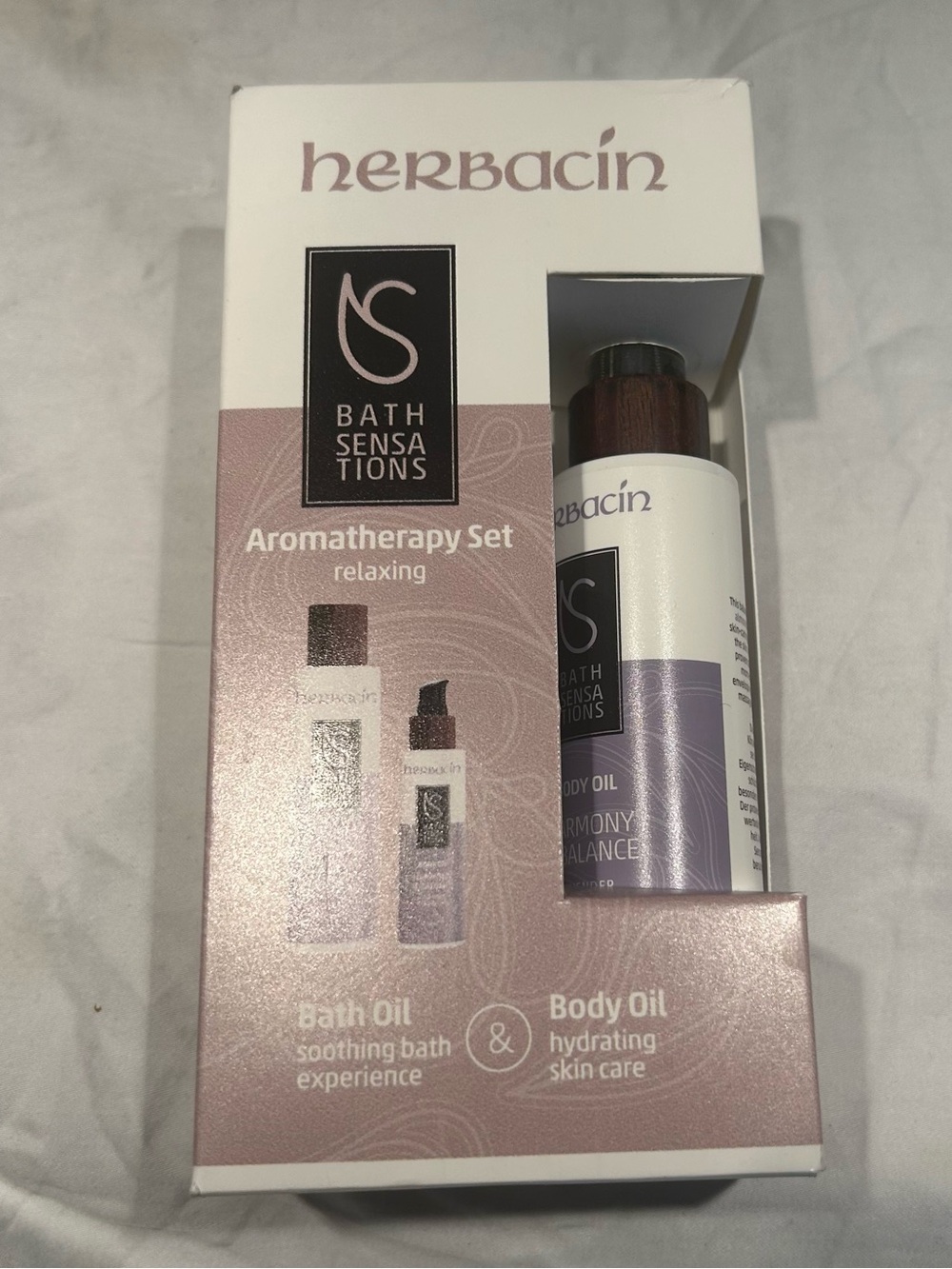 Herbacin Bath Sensations aromatherapy set
